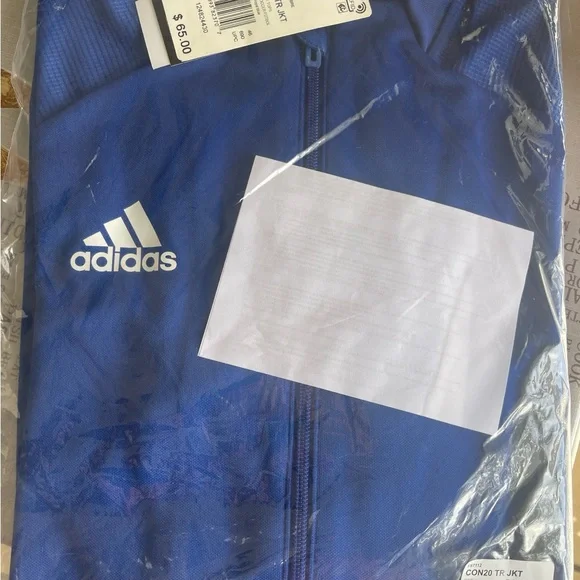 Adidas Royal Blue Track Jacket - Picture 4 of 4
